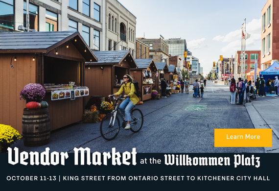 Willkommen Platz Vendor Market Ad