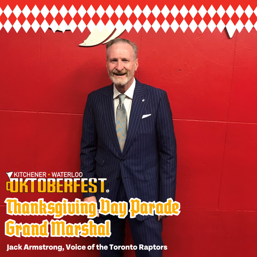 Jack Armstrong K W Oktoberfest Thanksgiving Day Parade Grand Marshal 4